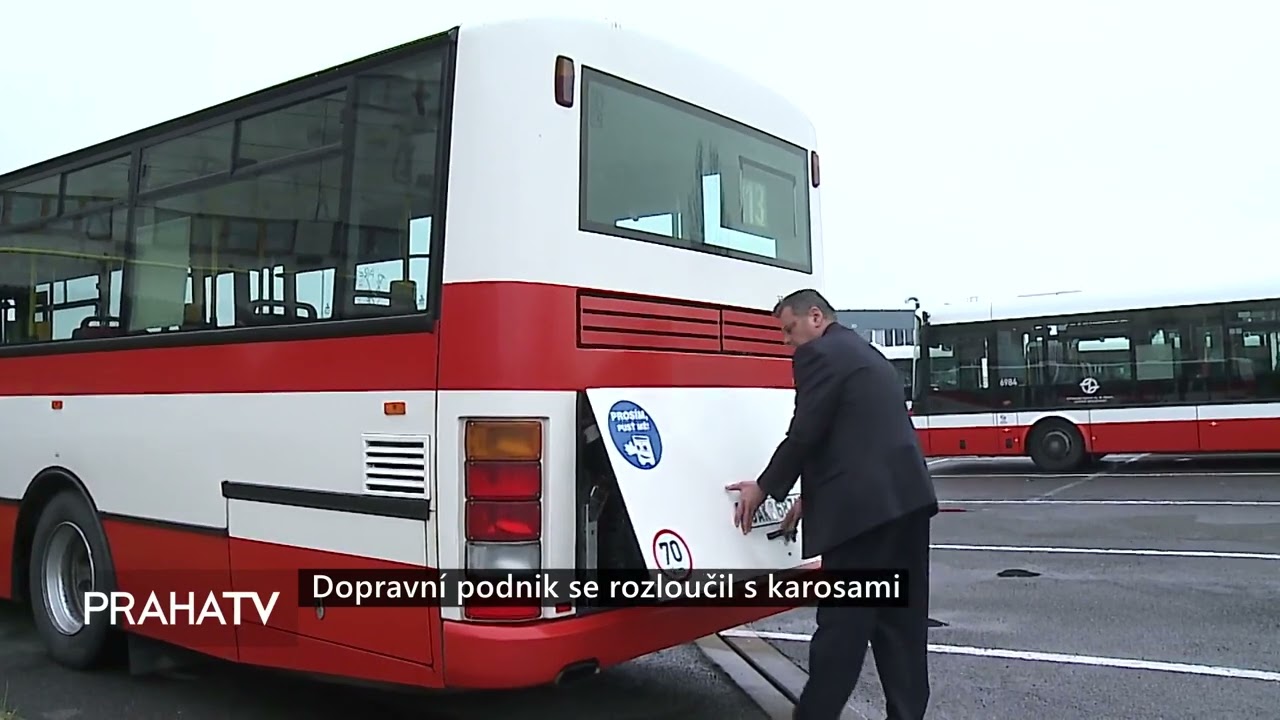 Reportáž o Rozlučce Karos v Praze 🚌🚌😥😥
