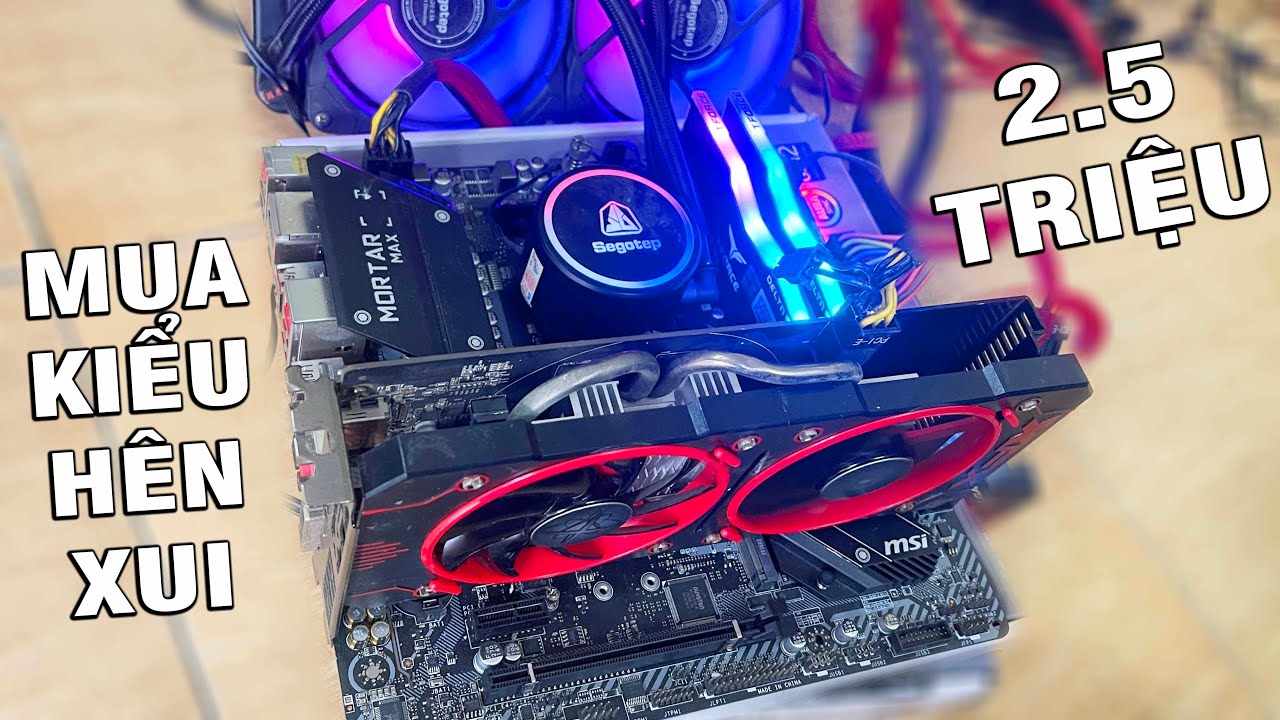 Tham rẻ Mua kiểu lô tô Pc tản nước R5 3600 giá 2.5tr và cái kết