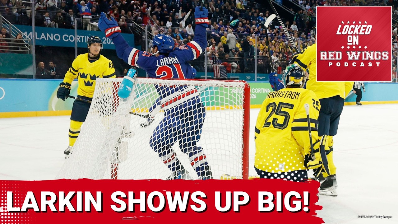 DYLAN LARKIN AND LUCAS RAYMOND CLUTCH UP! | USA wins in OT to eliminate Sweden