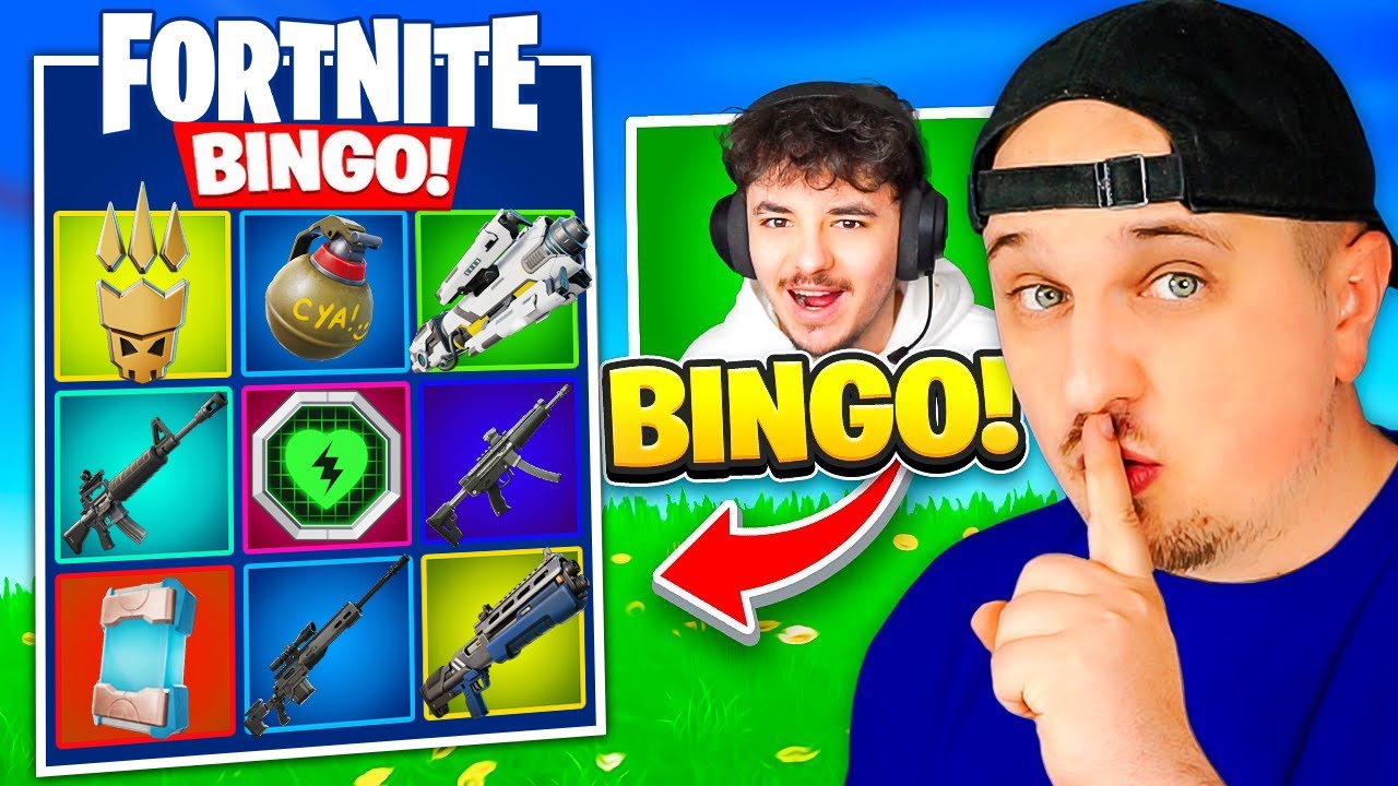 RAFA VS ZAKRZAK w BINGOO 10000 VDOLCÓW w ROZDZIAŁ 7 w Fortnite