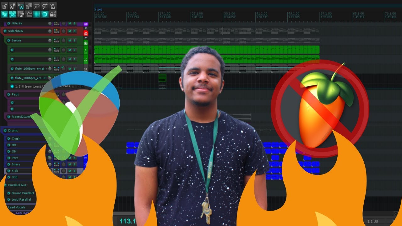 Can You Make Hip Hop BEATS In Reaper? (How to Organize Your Project File)