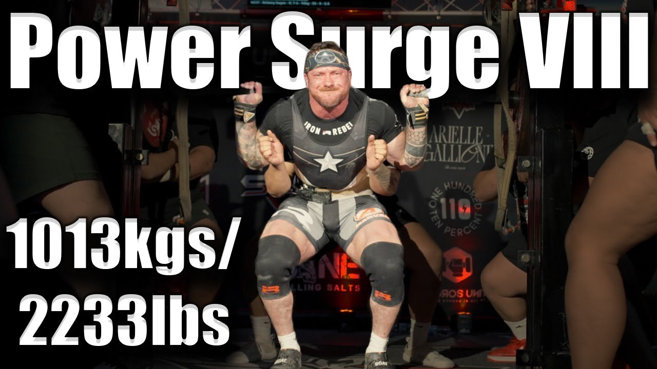 Power Surge VIII | Попытка установить мировой рекорд в приседаниях