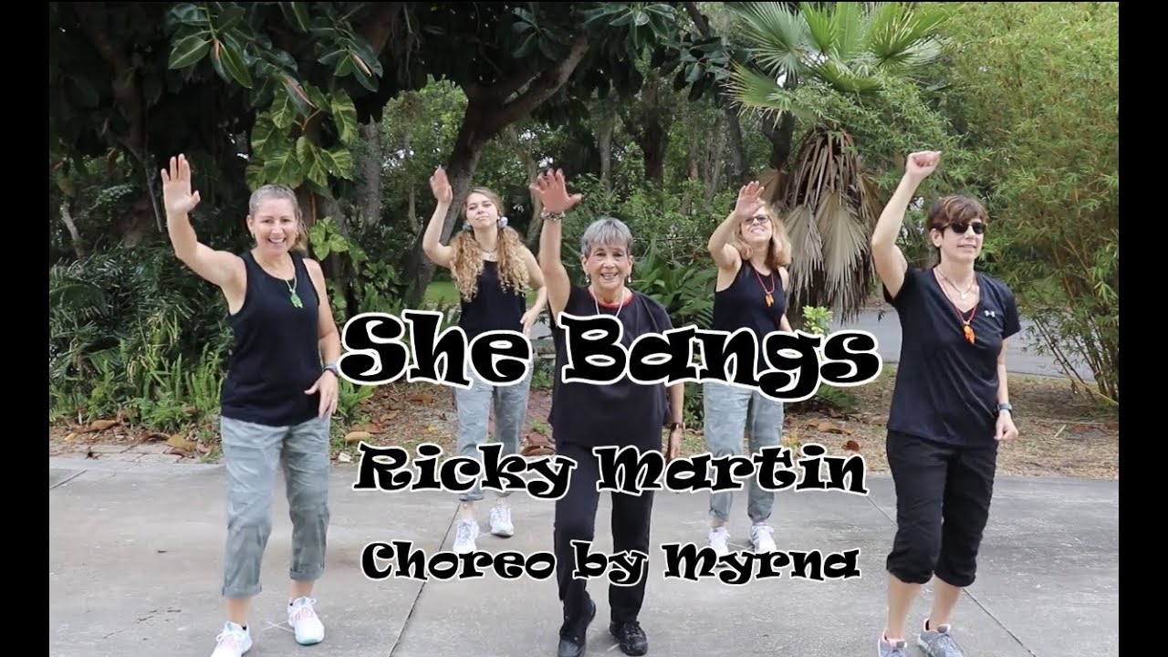 Ricky Martin - She Bangs, Latin Pop, Dance Fitness, Zumba, Zumba Gold