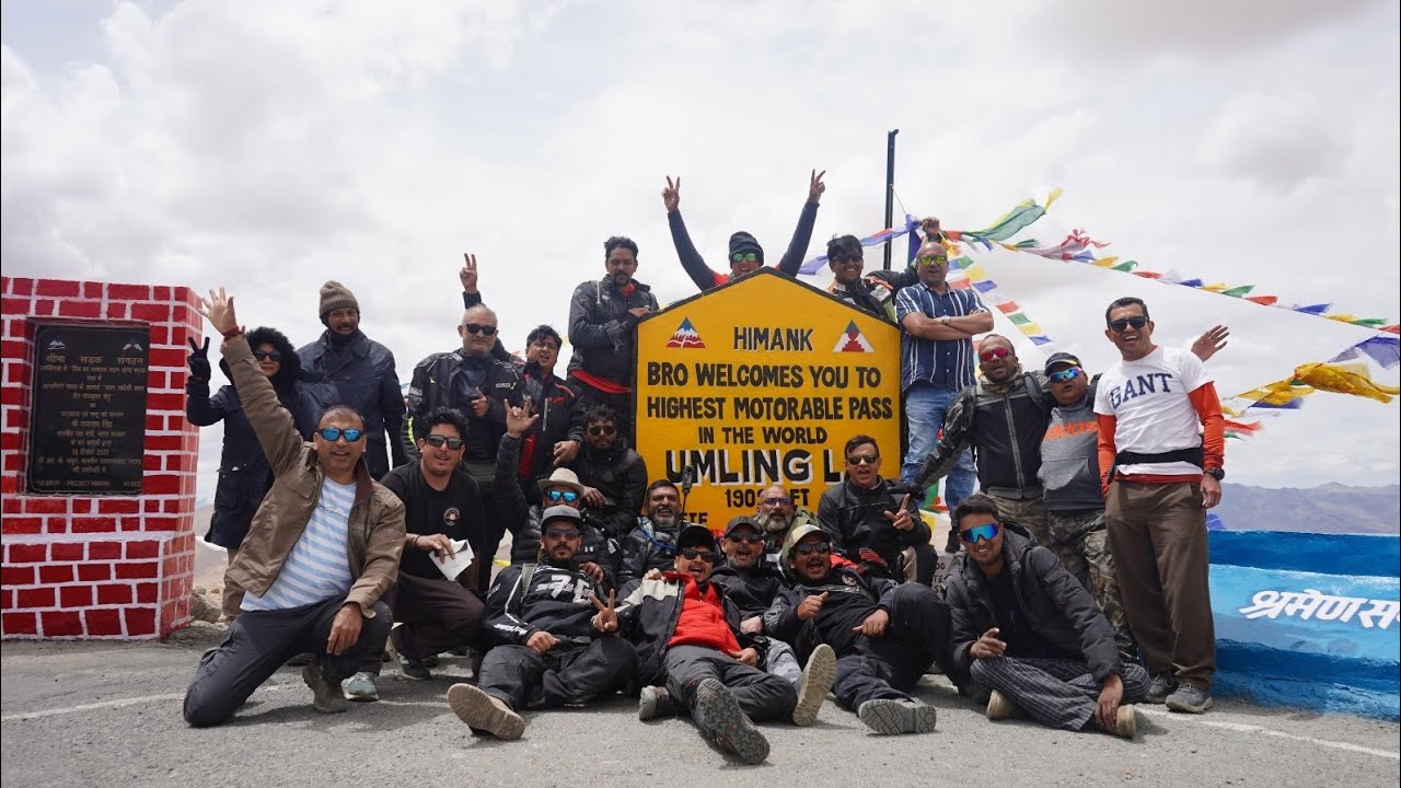 Conquering Umling La Pass |The Ultimate Thrill of 4x4 SUVs and Motorcycles on Ladakh&rsquo;s Extreme Pass