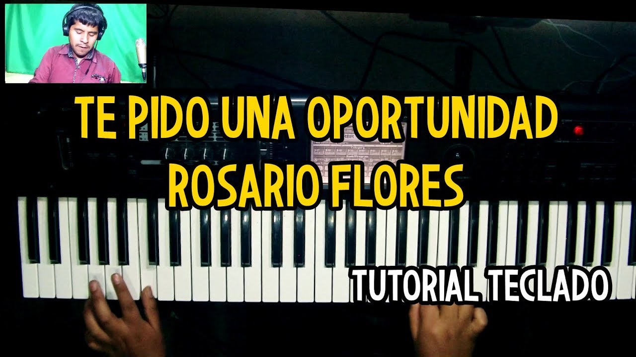 Te pido una Oportunidad Rosario Flores Tutoriales