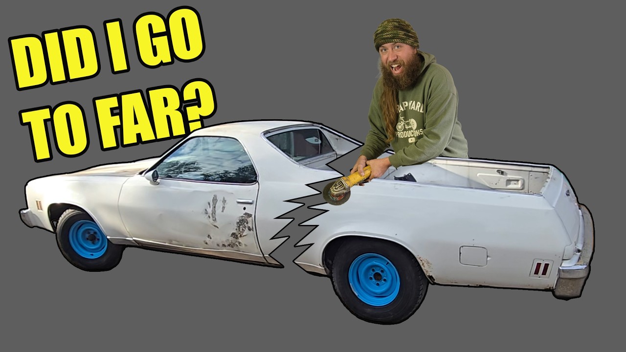 Разрезаю El Camino пополам, чтобы спасти свой второй автомобиль!