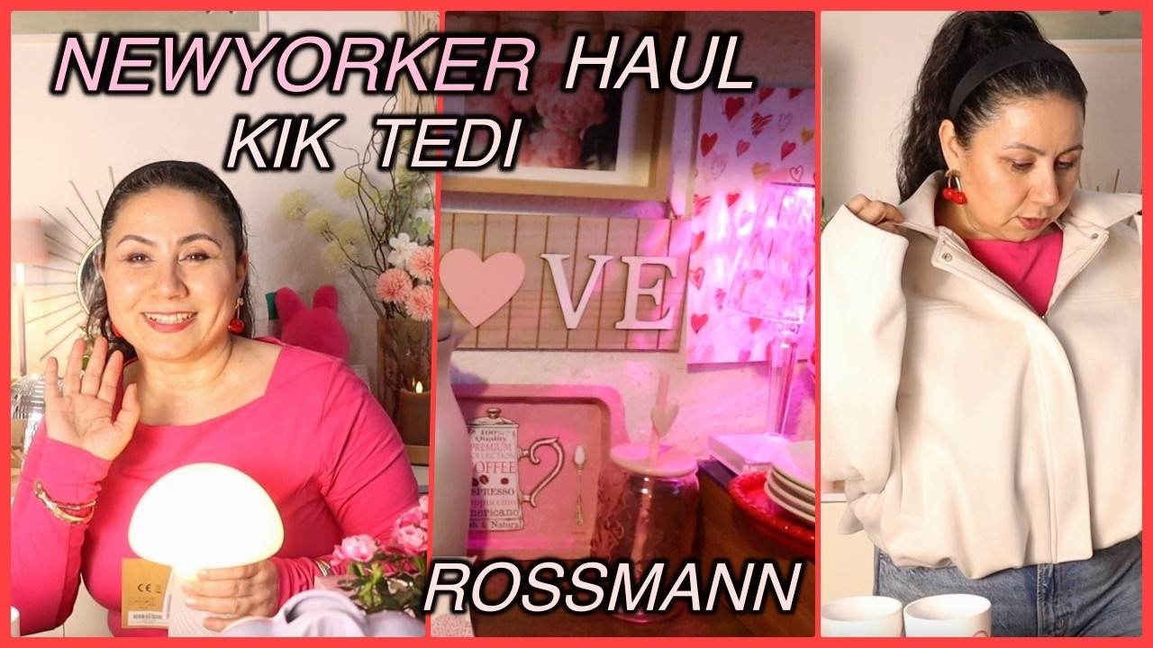 Newyorker, KIK, TEDI, ROSSMANN, ПОКУПКИ. #haul #shopping #decor #fashion #покупки #обзор #одежда 