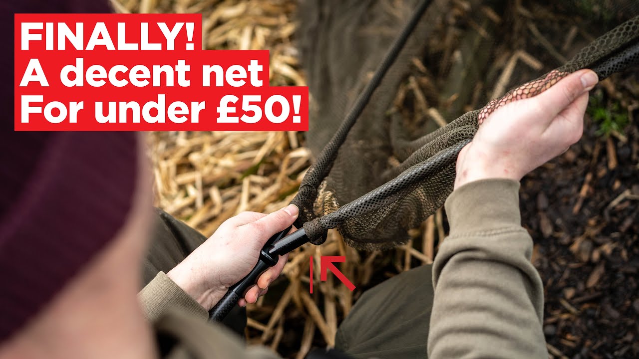FINALLY! A decent carp fishing landing net for under £50!