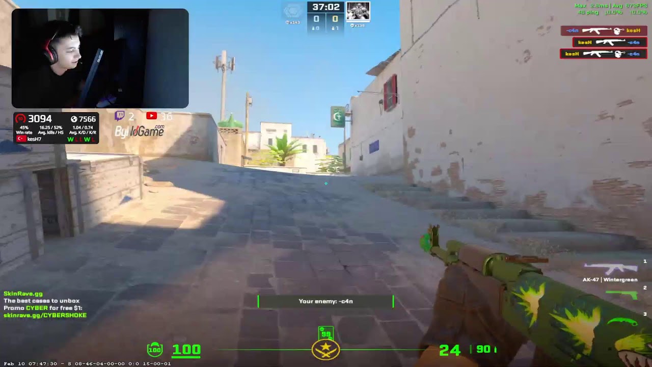 FACEIT Premium + Sohbet 🔴/ twitch: keshCS