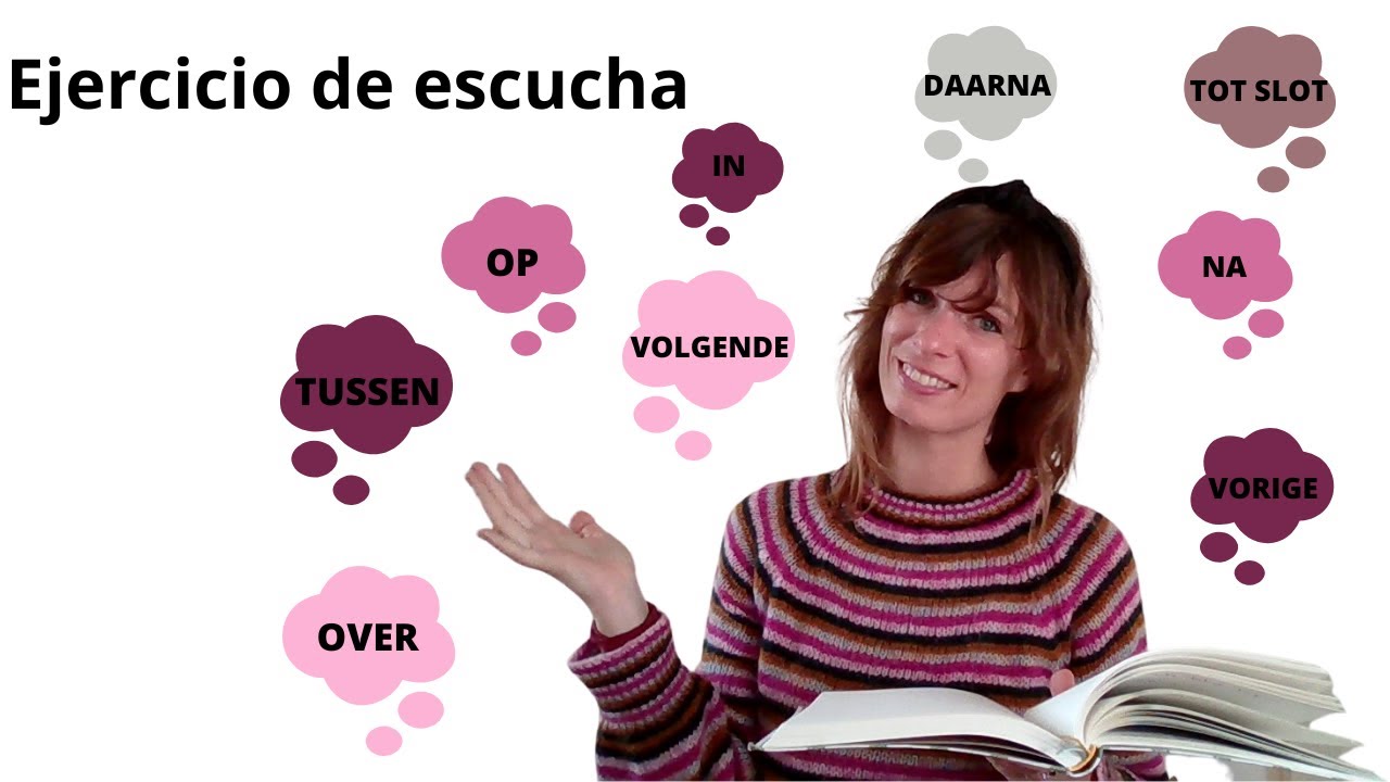 Ejercicio de escucha ‐ volgende, vorige, geleden, om (con subtítulos) #nederlands #learndutch
