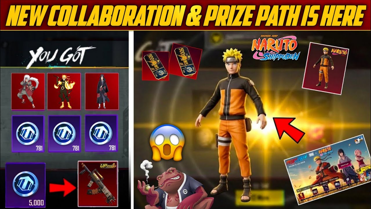 Free Upgraded Groza Skin Highest Chances   | Naruto Is Coming In 4.5 Update | PUBGM 