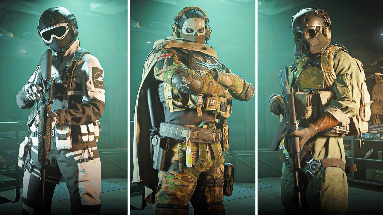Modern Warfare 2 - All Operators (+ Season 1)