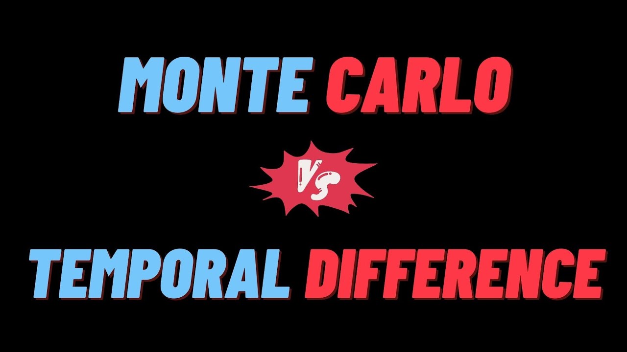 Monte Carlo & Temporal Difference Learning || Reinforcement Learning in Tamil