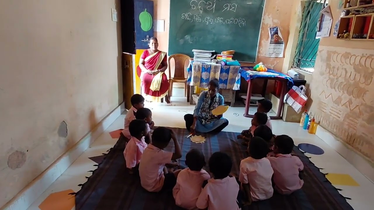 DECE-4 PROJECT, PHASE-2 DAY-19 ACTIVITY -28 PAPER PLATE SUN CRAFT