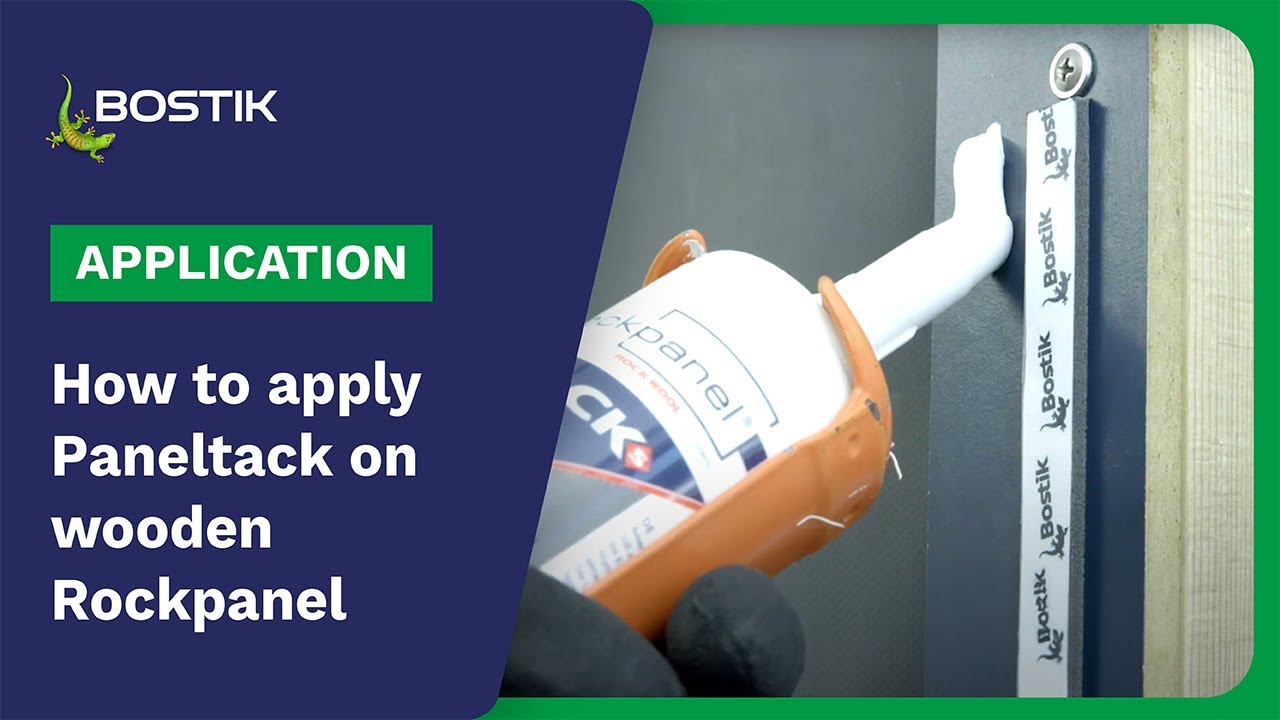 How to apply PANELTACK system for rockpanel on wood | Application | Bostik Construction