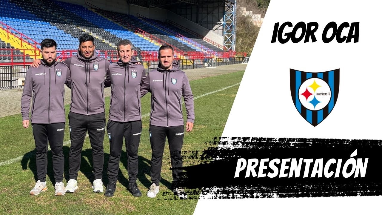 Conferencia | Igor Oca presentado como nuevo DT de Huachipato