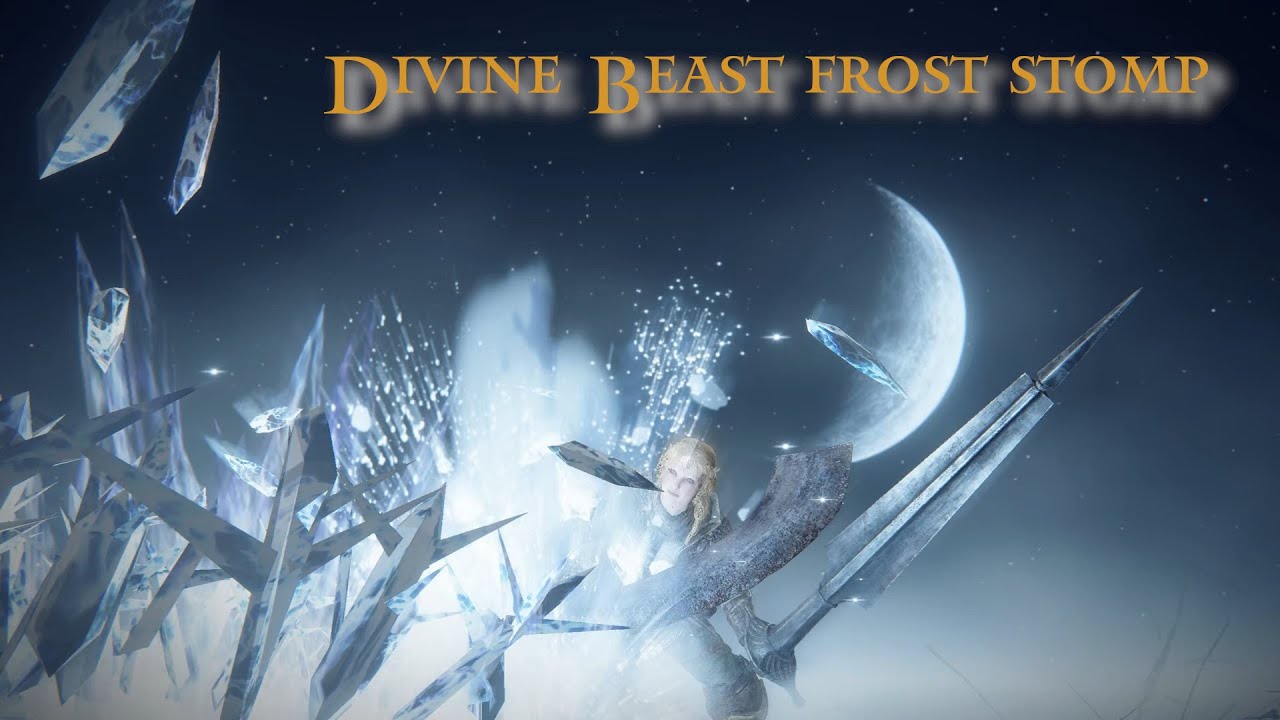 Divine Beast Frost Stomp is a great wakeup | EldenRing Seamless invasions