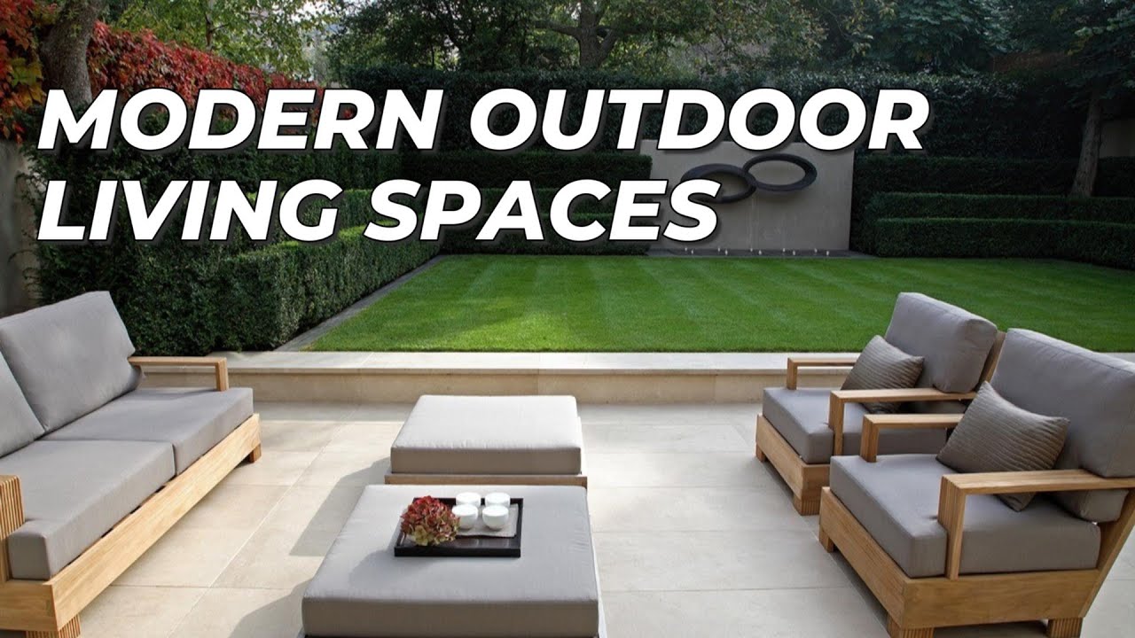 Stunning Patio Design Ideas | Modern Outdoor Living Spaces