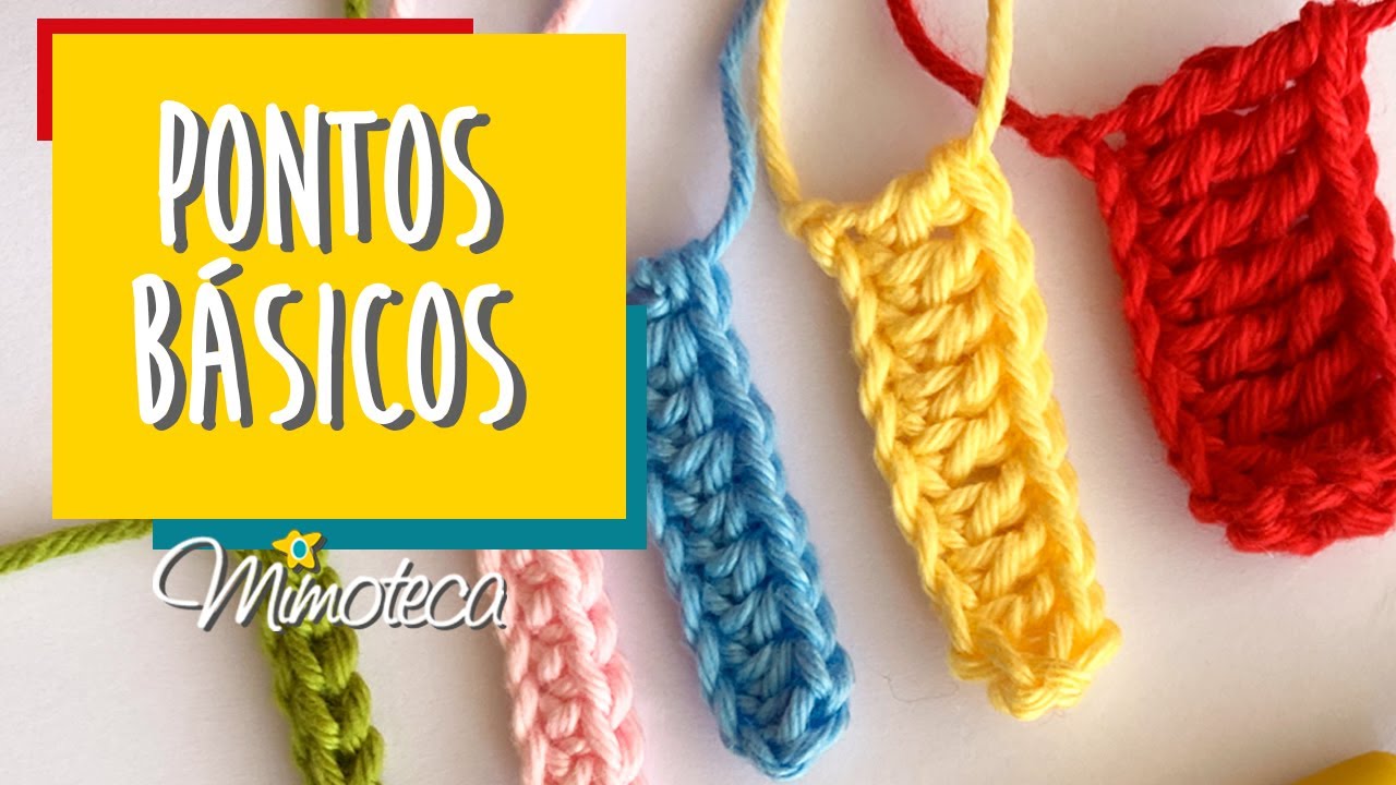 PONTOS BÁSICOS - DICAS #10 AMIGURUMI