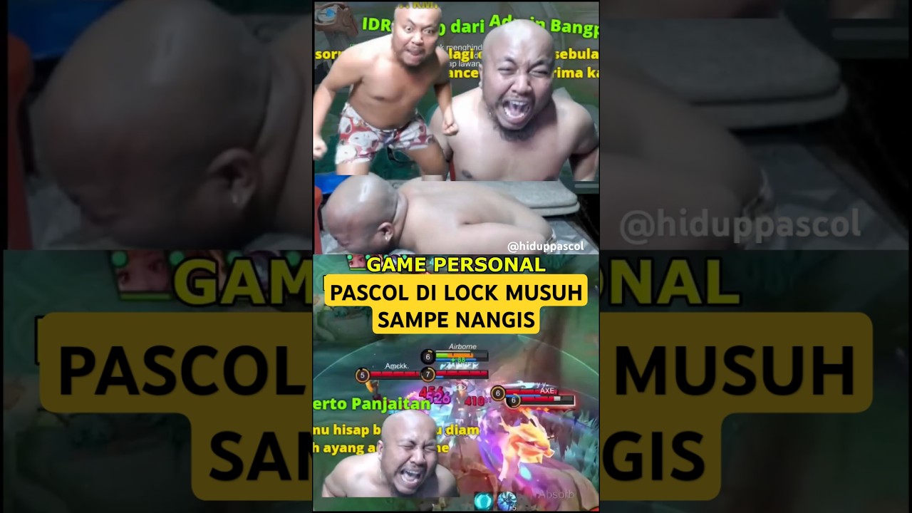 PASCOL DI LOCK MUSUH SAMPE NANGIS ❗❗🤣🤣 #pascolshort #hiduppascol #pascol