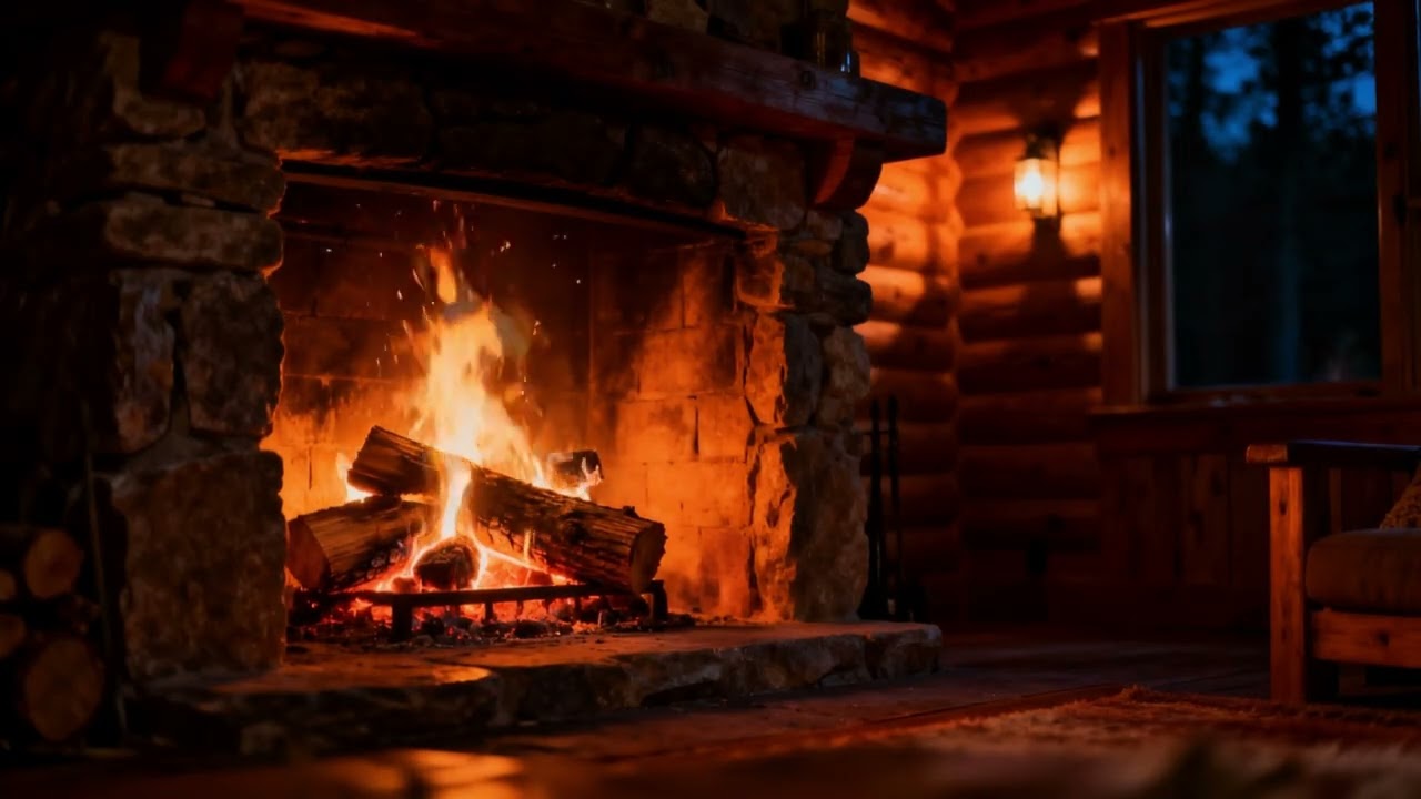 🔥 Cozy Fireplace Sounds for Deep Sleep | Relaxing Fire Ambience (2.5 Hours)
