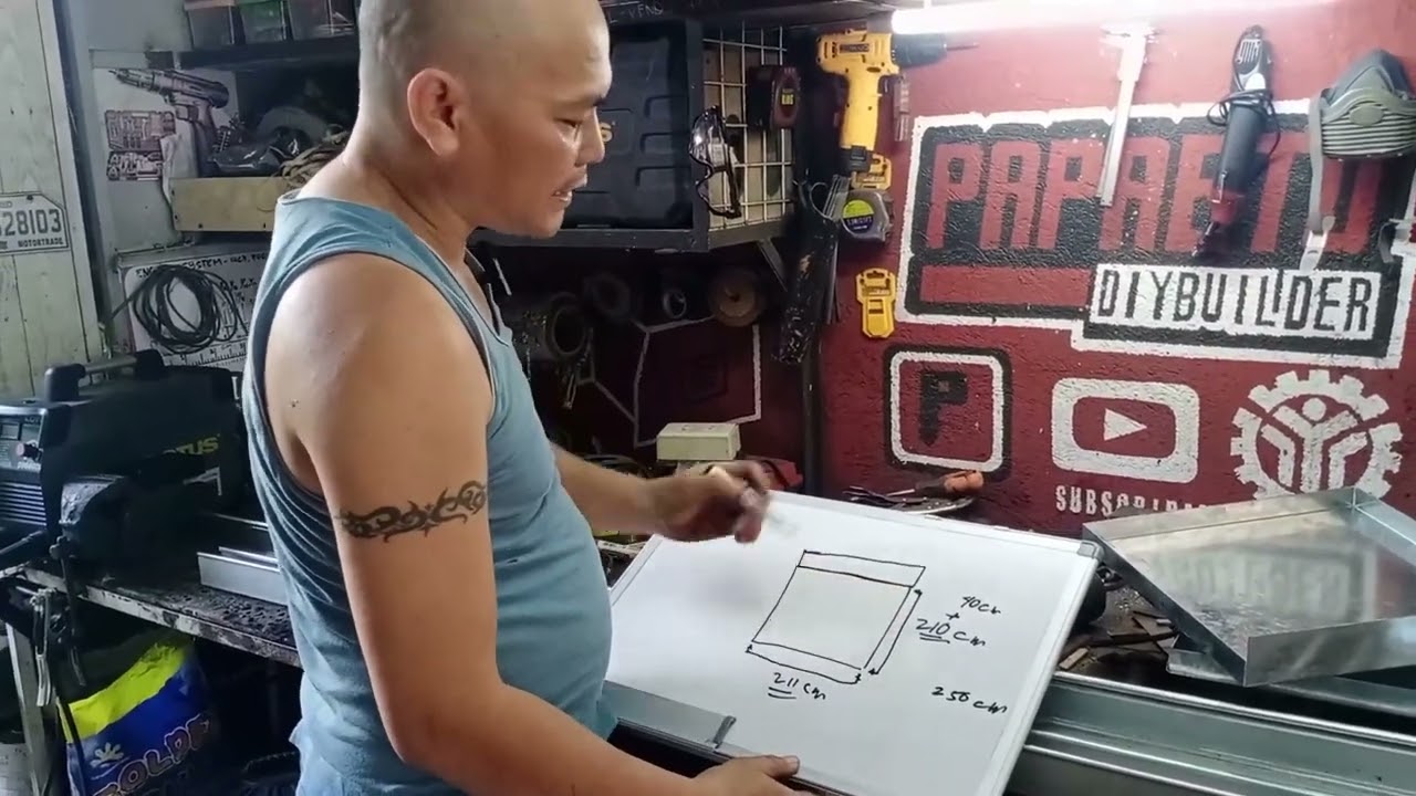 Paano ang tamang pagkuha ng sukat ng roll up? Sketch,Layout,Dimension,