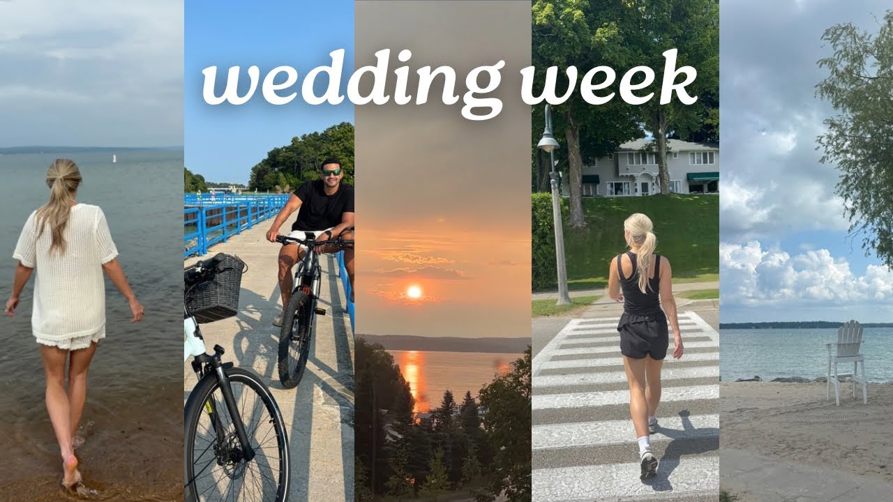 VLOG: THE DAYS LEADING UP TO THE WEDDING!