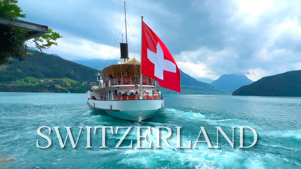 Откройте для себя ВИЦНАУ 🇨🇭 ШВЕЙЦАРИЯ, волшебную гавань у подножия горы Риги