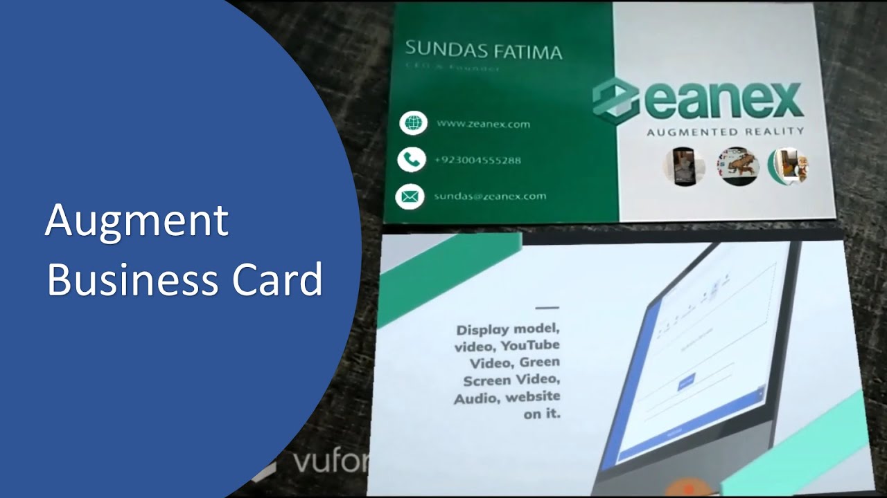 Augmented Reality: How to develop AR business card