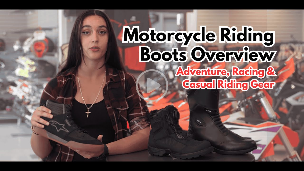 Motorcycle Riding Boots Overview | Adventure, Racing & Casual Riding Gear in Regina