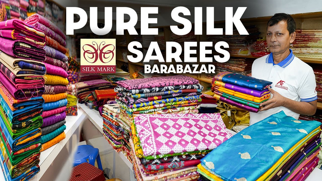 Authentic Pure Silk Sarees Wholesaler and Manufacturer in Kolkata, Barabazar