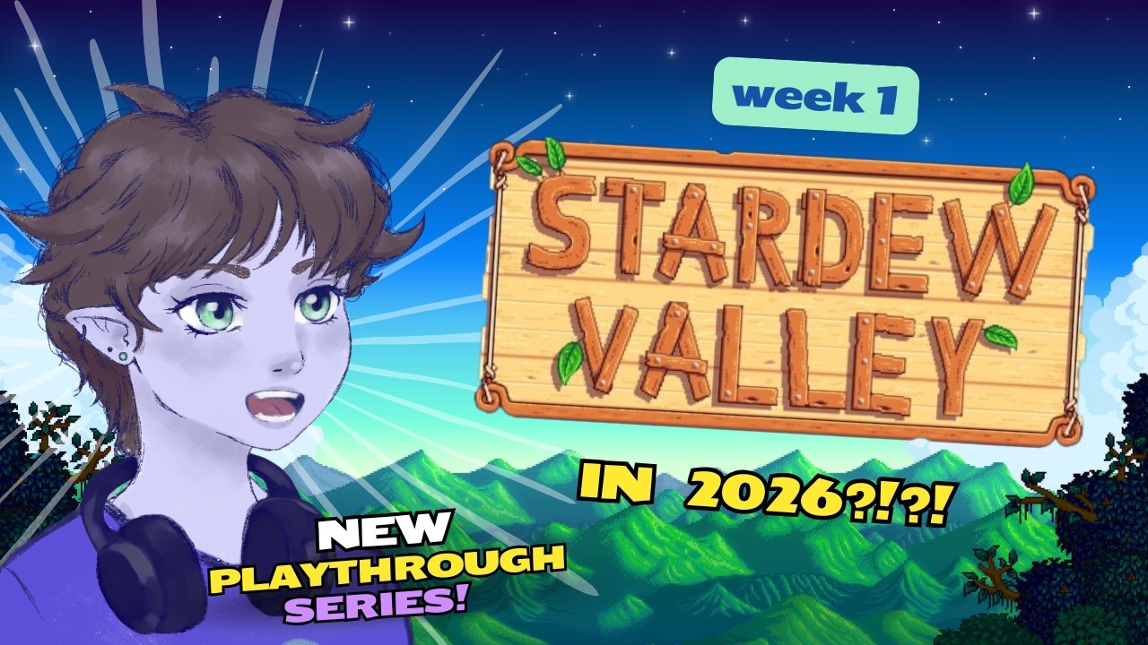 Everything Feels Different in Stardew Valley (playing in 2026) | Week 1