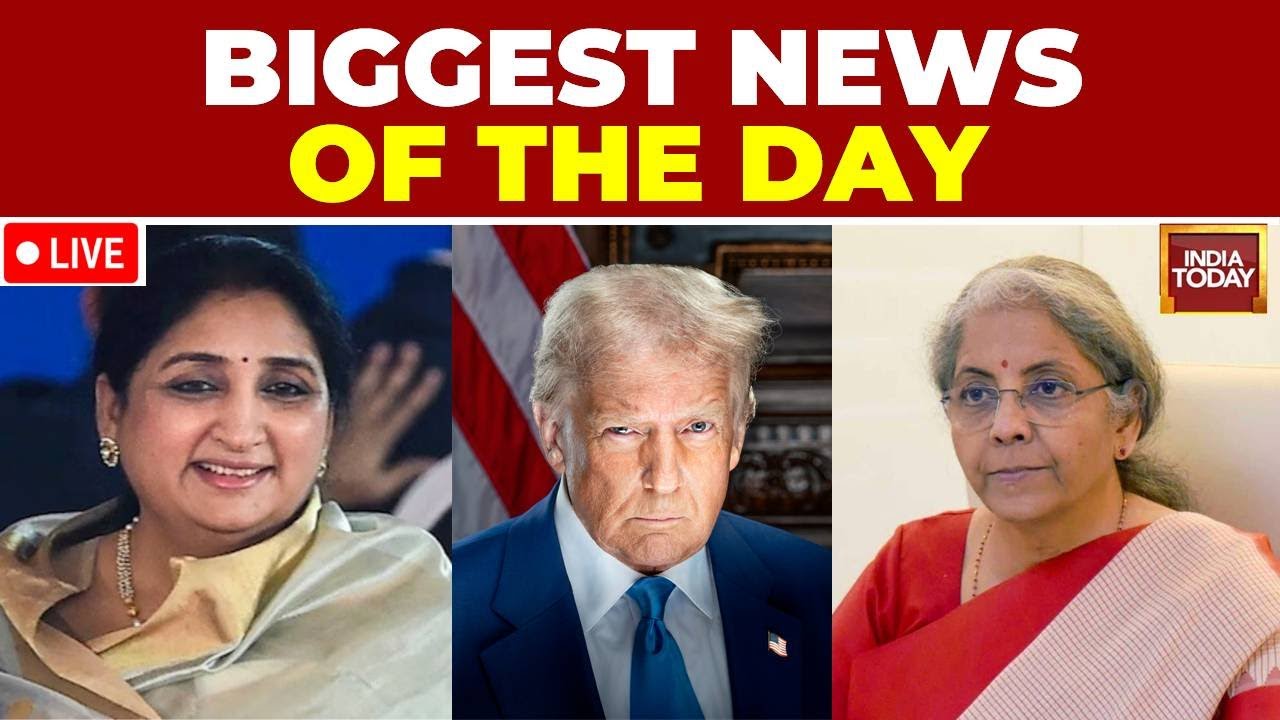 India Today LIVE | Sunetra Pawar Takes Oath | Union Budget 2026 | US-Iran Tensions | IND vs NZ T20I