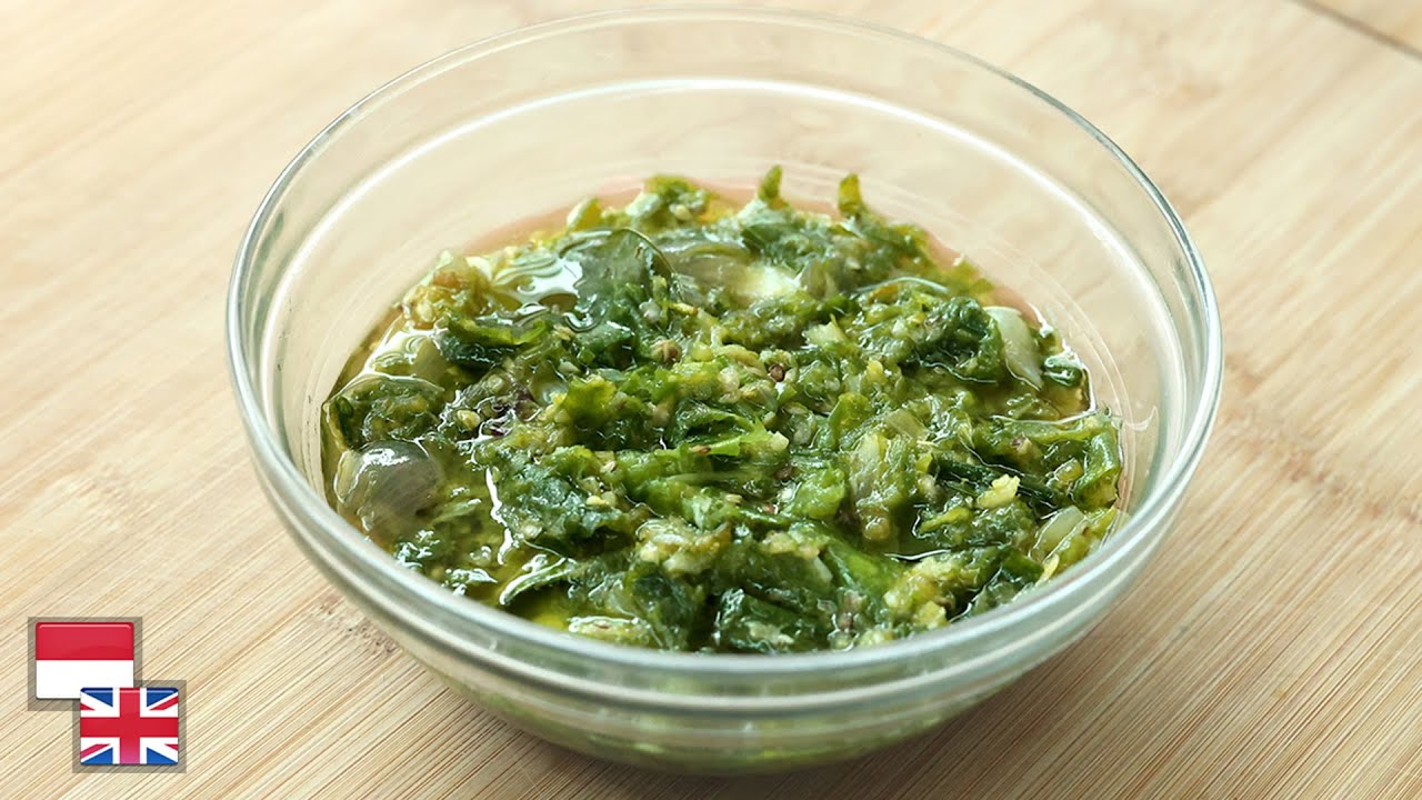 Resep SAMBAL CABE IJO: Wangi, Tidak Hitam & Tidak Pahit!