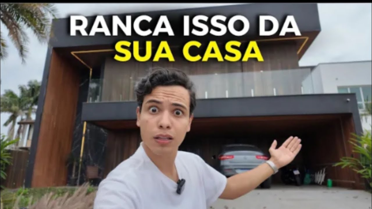 A RANCA ISSO DA SUA CASA 