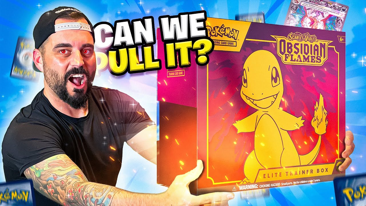 I Opened NEW Elite Obsidian Flames Pokemon Cards