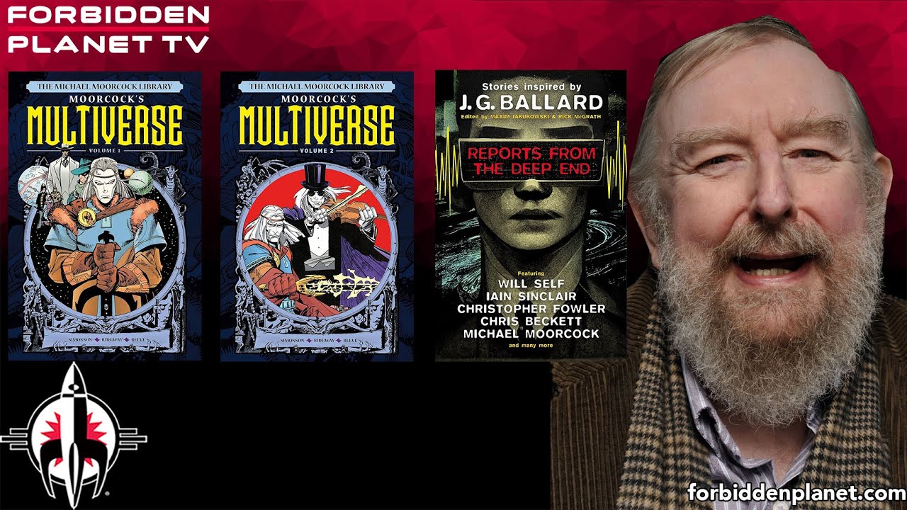 Michael Moorcock praises Titan's editions of MOORCOCK'S MULTIVERSE and REPORTS FROM THE DEEP END!