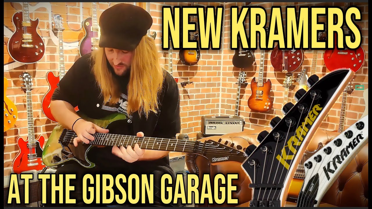 Осмотр новых Kramer в Gibson Garage London