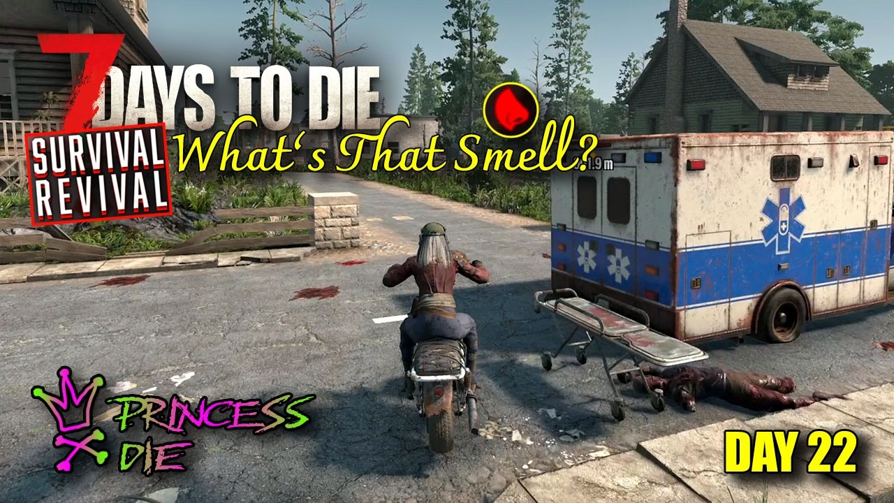 7 Days To Die 2.5 - Survival Revival - What's That Smell? Day 22