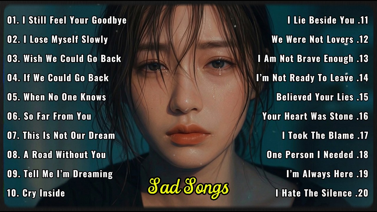 Beautiful English Sad Love Songs 2026 💔😭Top English Emotional Hits | Heartbreaking Song Playlist💔🎶