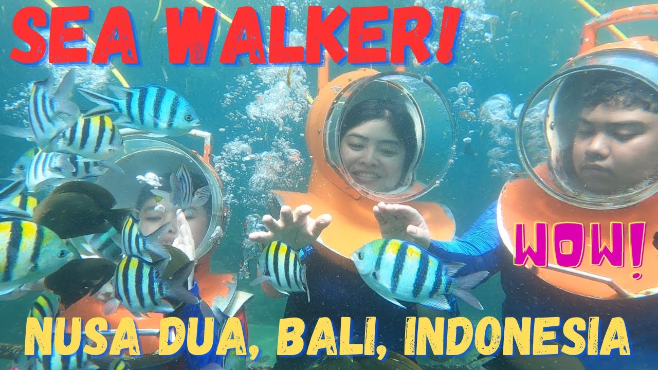 SEA WALKER IN NUSA DUA, BALI, INDONESIA | WINNING TRADES | V199