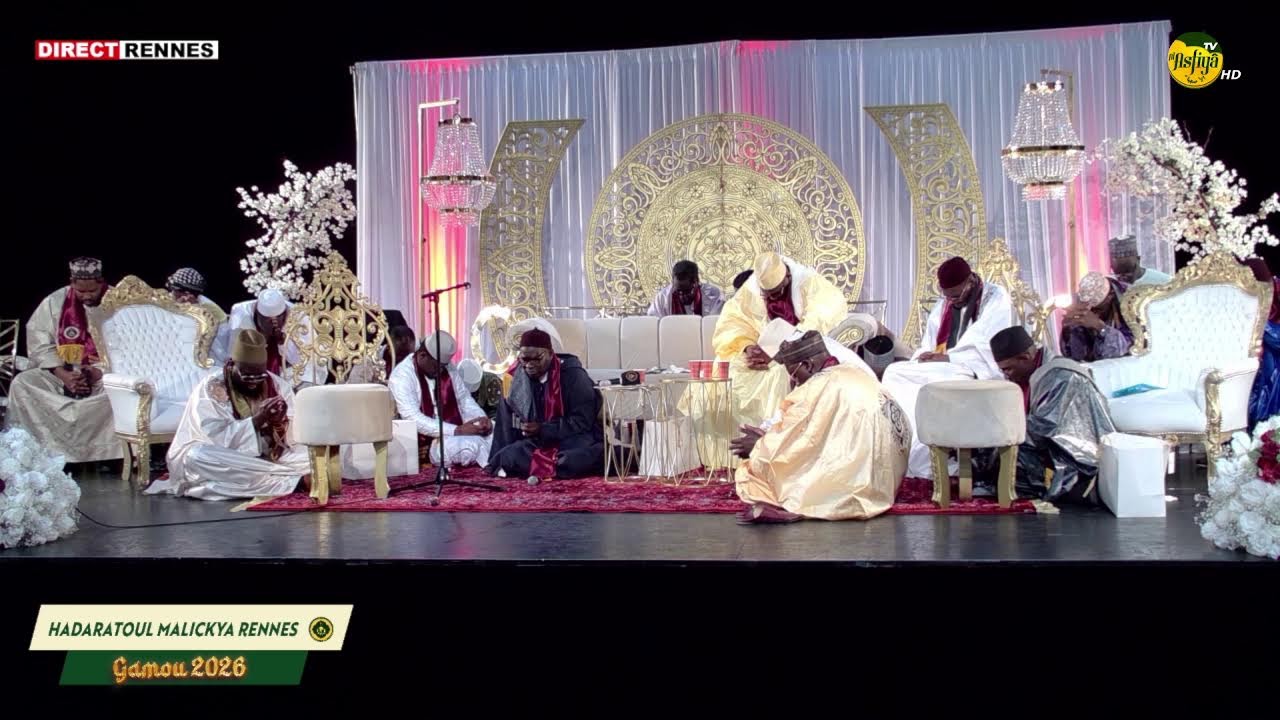 🚨DIRECT FRANCE: Grand Gamou RENNES présidé par Serigne Mame Doudou Sy et Serigne Ahmed Sarr
