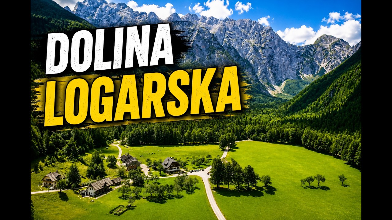 Słowenia. Dolina Logarska na rowerze.