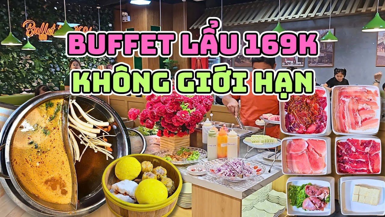 Trải nghiệm Buffet Lẩu 169K trong Parc Mall quận 8, Lẩu Thái đậm đà, thịt bò  ăn không giới hạn.