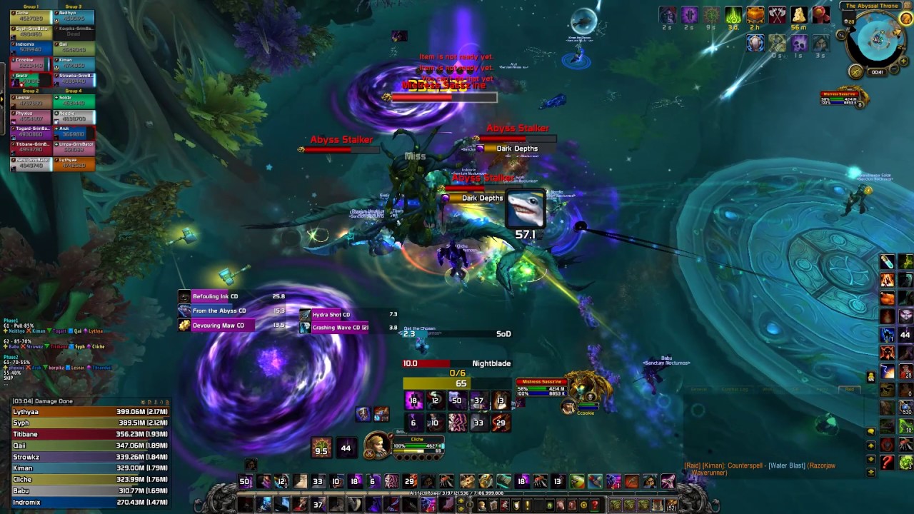 Sanctum Nocturnos vs Mistress Sassz'ine Mythic - Sub Rogue Pov