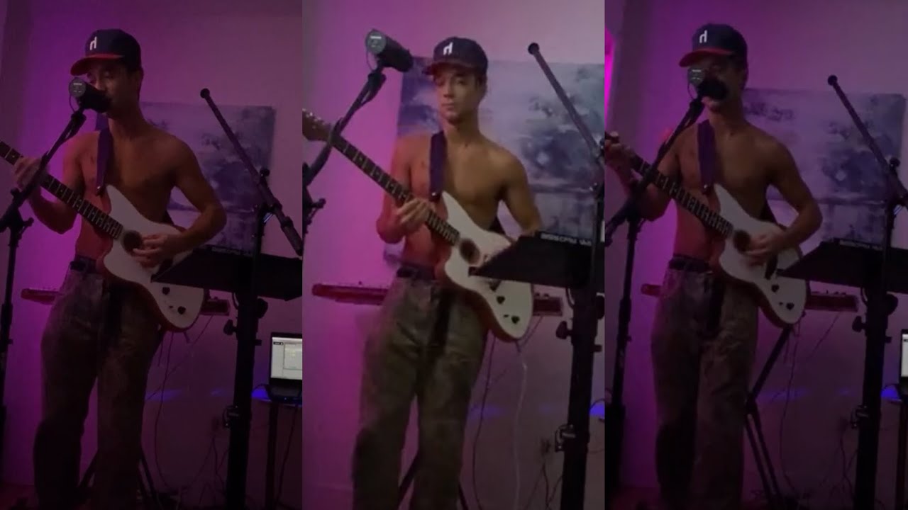 Daniel Seavey singing Be Myself live 23/5/22