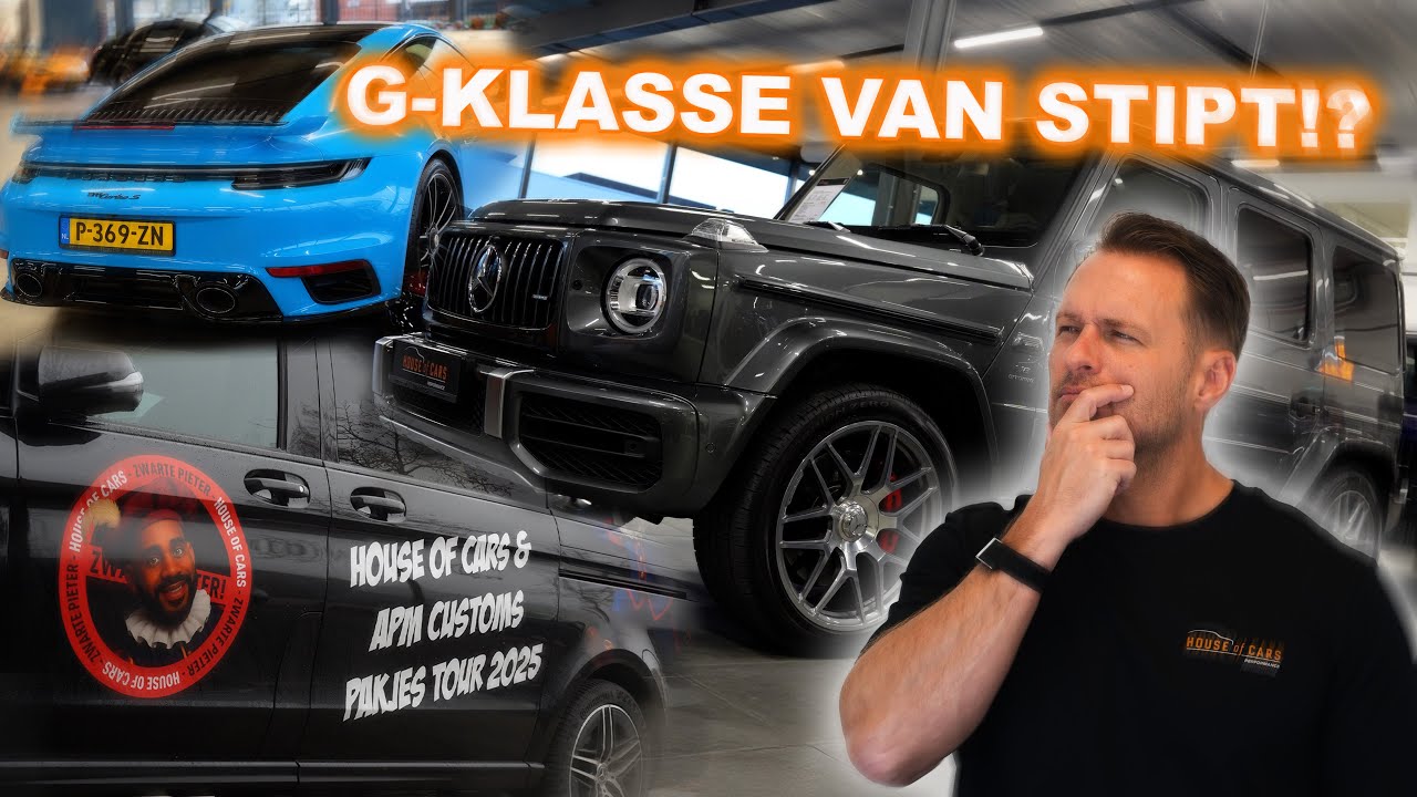 G-Klasse van Stipt gekocht!? | Dikke Turbo S & Pakjes tour! - Binnen bij House of Cars