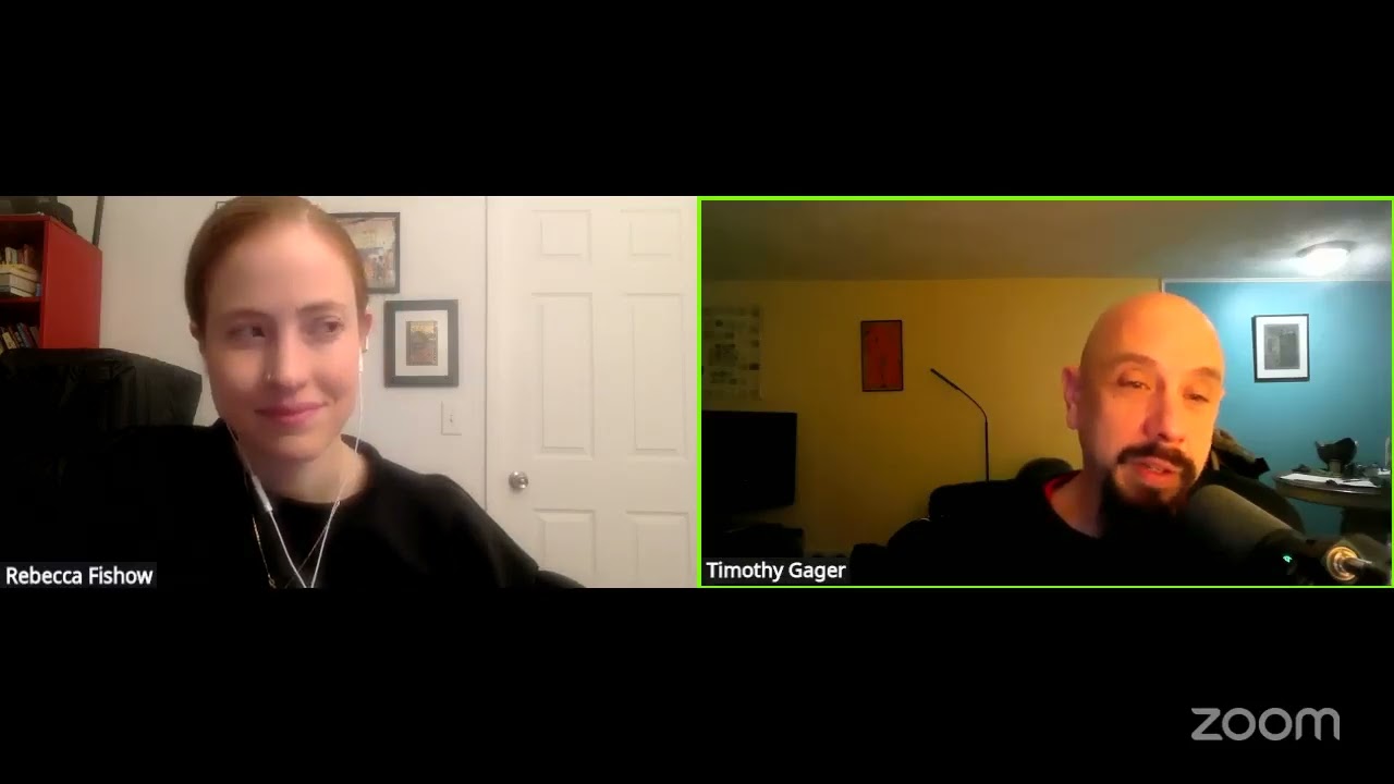 1/29/26, Rebecca Fishow/Virtual Thursdays Dire Literary Series, plus Q and A with Timothy Gager