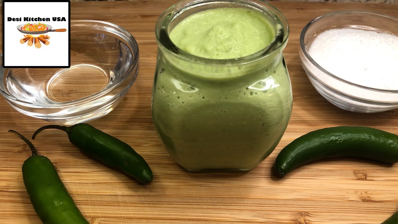 Spicy Delight: Discover the Ultimate Green Chili Paste Recipe for Fiery Flavor!