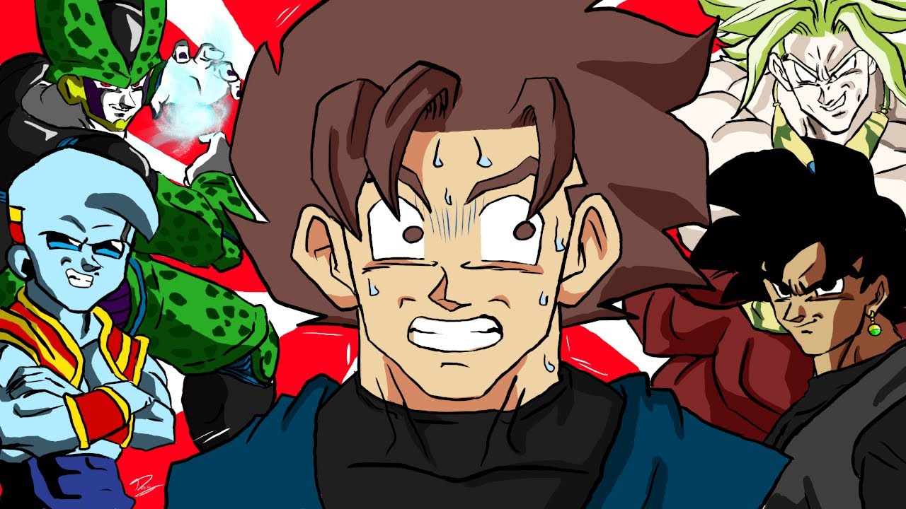 JOGUEI COM TODOS OS VILÕES NO JOGO MAIS BIZARRO DE DRAGON BALL